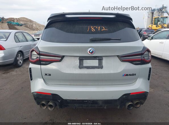 5UX83DP01N9M98542 2022 BMW X3 Gray 