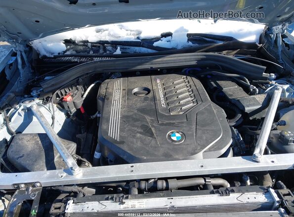 5UX83DP05P9T22516 2023 BMW X3 Light Blue Vista trasera