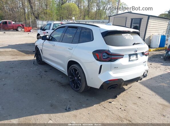 5UX83DP08P9P84844 2023 BMW X3 White Rear left