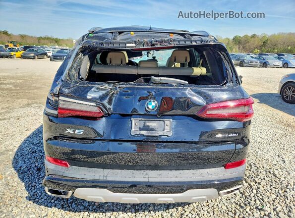 5UXCR4C06L9C65576 2020 BMW X5 Black Widok z tyłu