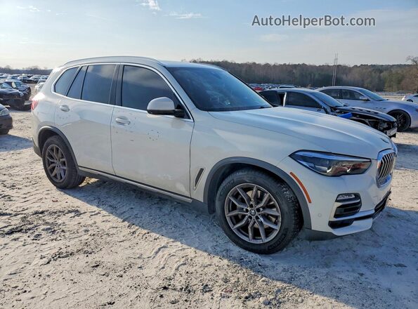 5UXCR4C06M9G08646 2021 BMW X5 White წინა მარჯვენა