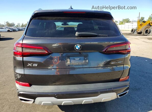 5UXCR4C07N9L38258 2022 BMW X5 Серый Вид сзади