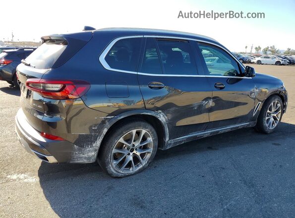 5UXCR4C07N9L38258 2022 BMW X5 Серый Задняя правая четверть