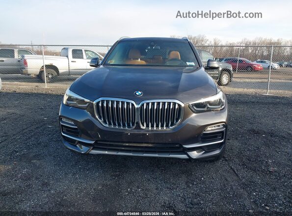 5UXCR6C01M9D98663 2021 BMW X5 Gray Սարքավորումների վահանակի տեսք