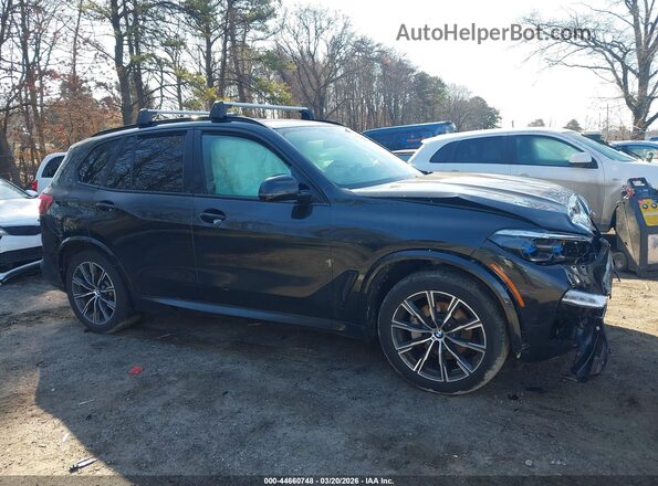 5UXCR6C02L9B84540 2020 BMW X5 Черный Вид задней части салона