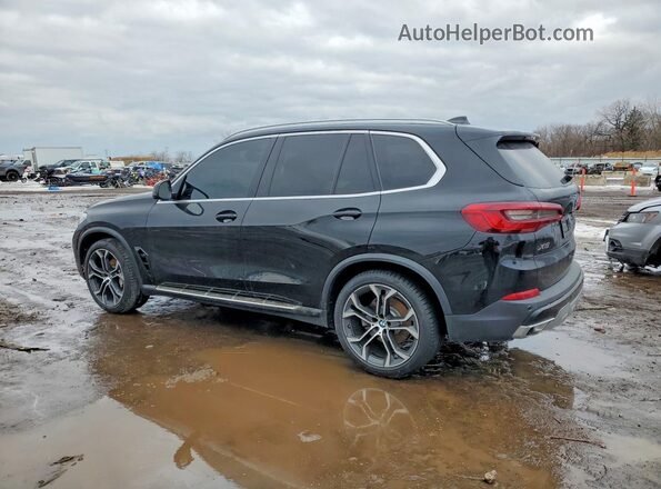 5UXCR6C03LLL65825 2020 BMW X5 Черный Задняя левая четверть