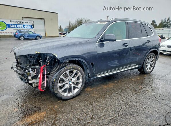 5UXCR6C08P9P50803 2023 BMW X5 Серый Передняя левая четверть
