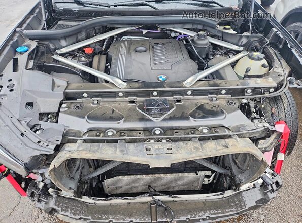 5UXCR6C08P9P50803 2023 BMW X5 Серый Вид задней части салона