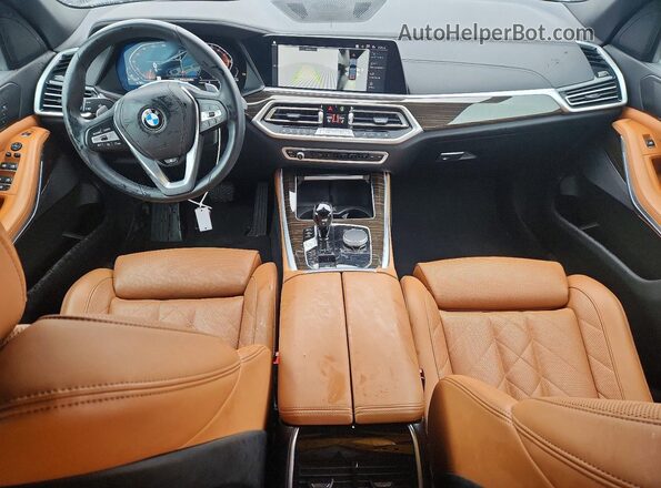 5UXCR6C08P9P50803 2023 BMW X5 Серый Вид панели приборов