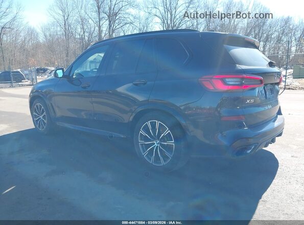 5UXCR6C09L9B09110 2020 BMW X5 Dark Blue Задняя левая четверть