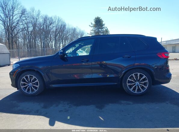 5UXCR6C09L9B09110 2020 BMW X5 Dark Blue Панорамный вид салона 360°
