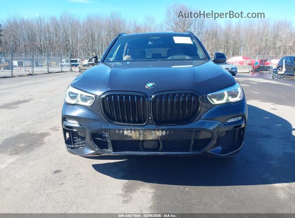 5UXCR6C09L9B09110 2020 BMW X5 Dark Blue Вид щитка приборов