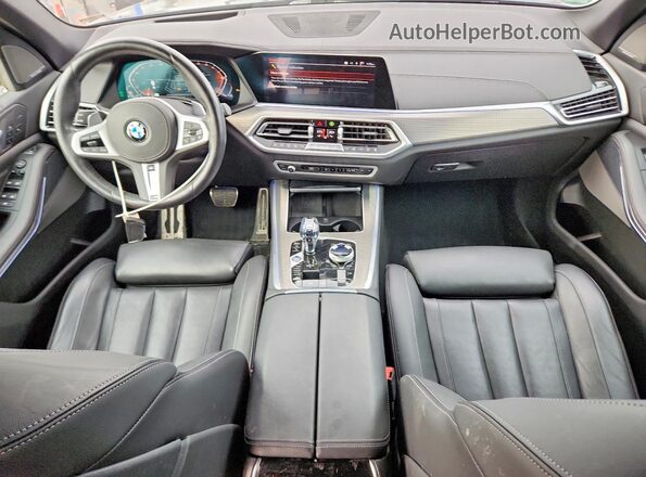5UXCR6C0XM9D80260 2021 BMW X5 Gray Vista del salpicadero