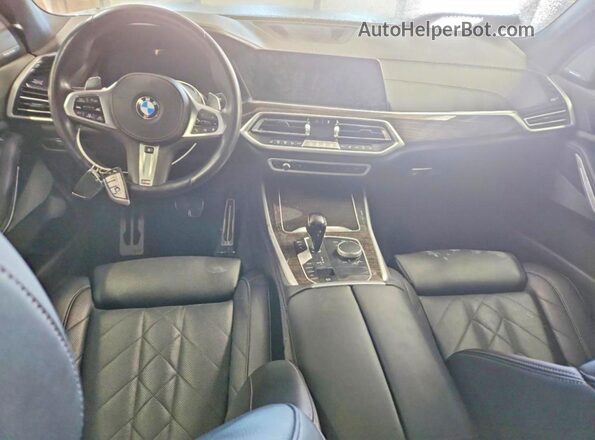 5UXCR6C0XP9P55839 2023 BMW X5 Black Widok deski rozdzielczej