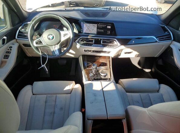 5UXCR6C50KLL09691 2019 BMW X5 Белый Вид панели приборов