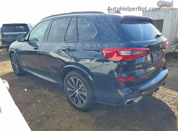 5UXCR6C55KLL61852 2019 BMW X5 Черный Задняя левая четверть