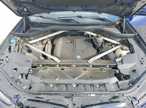 5UXCR6C56KLL51654 2019 BMW X5 Синий Вид подкапотного пространства
