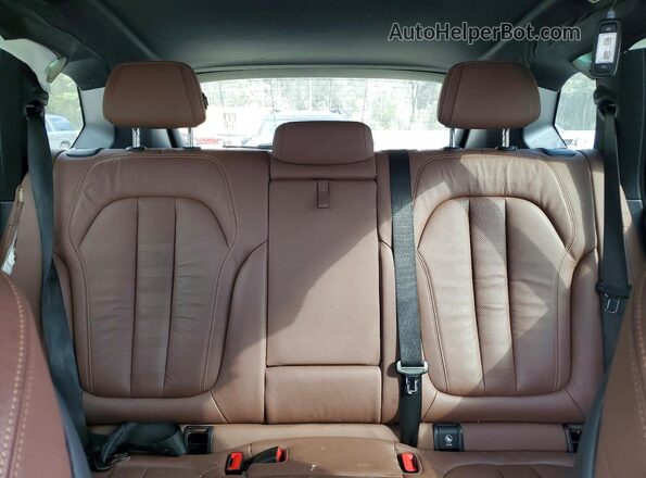 5UXCR6C56KLL51654 2019 BMW X5 Синий Вид задних сидений