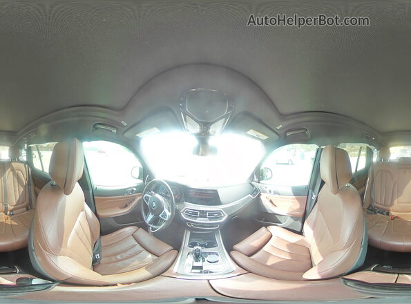 5UXCR6C56KLL51654 2019 BMW X5 Синий Панорамный вид салона 360°