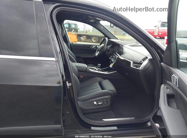 5UXCR6C58KLL23659 2019 BMW X5 Черный Вид салона спереди