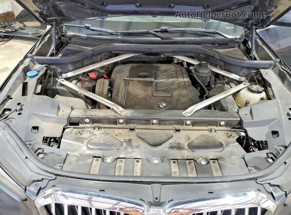 5UXCR6C59KLL01556 2019 BMW X5 Charcoal Widok wnętrza z tyłu