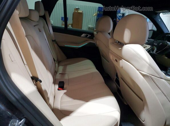 5UXCR6C59KLL01556 2019 BMW X5 Charcoal Widok tylnych siedzeń