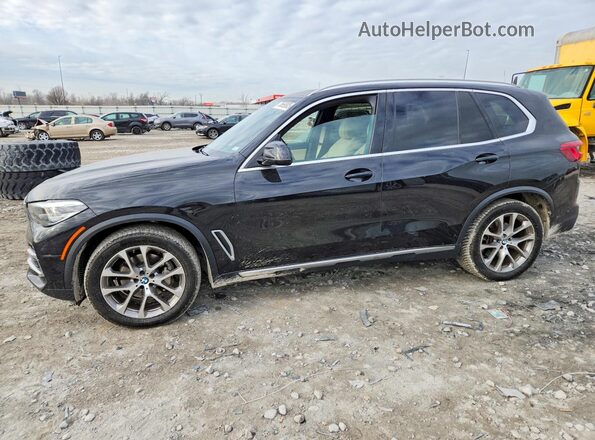 5UXCR6C59KLL38655 2019 BMW X5 Black Przód lewy