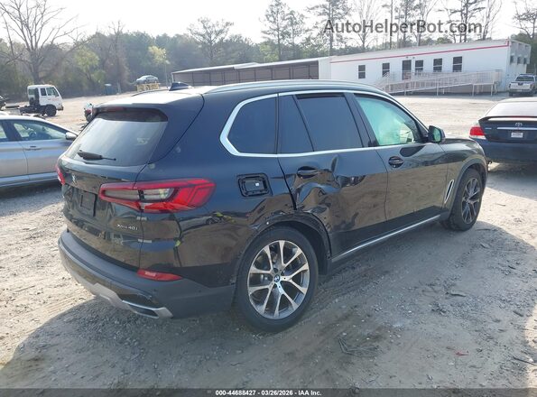 5UXCR6C5XKLL13053 2019 BMW X5 Black უკანა მარჯვენა