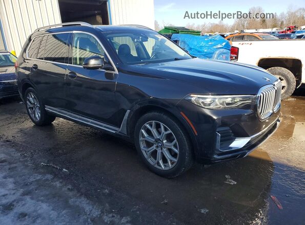5UXCW2C00M9F66858 2021 BMW X7 Black Передня права чверть