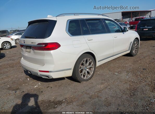 5UXCW2C02N9L67809 2022 BMW X7 White Trasero derecho
