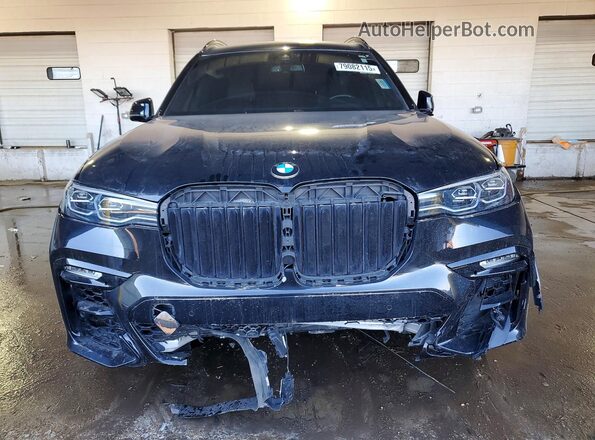 5UXCW2C03N9K70165 2022 BMW X7 Черный Вид спереди