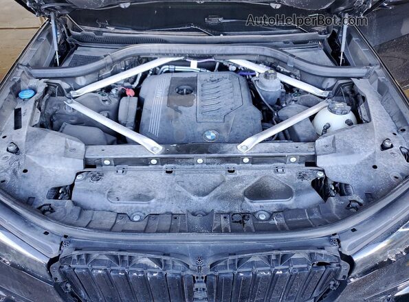 5UXCW2C03N9K70165 2022 BMW X7 Черный Вид подкапотного пространства