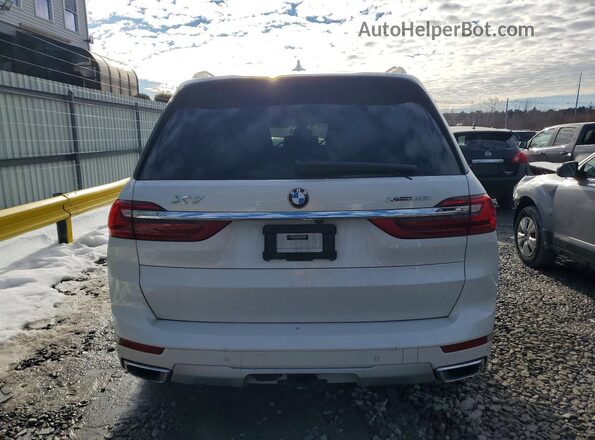 5UXCW2C04M9H15627 2021 BMW X7 Белый Вид сзади