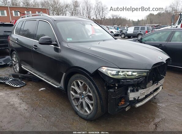 5UXCW2C05L9B00163 2020 BMW X7 Черный Передняя правая четверть