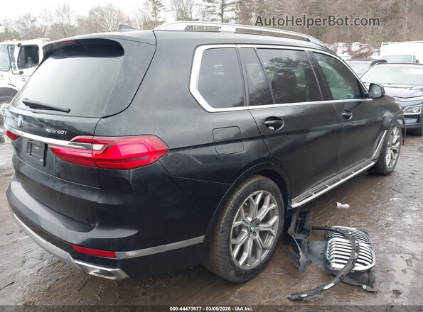 5UXCW2C05L9B00163 2020 BMW X7 Черный Задняя правая четверть