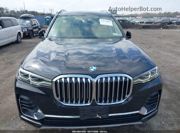 5UXCW2C05M9F51708 2021 BMW X7 Black Вид щитка приладів