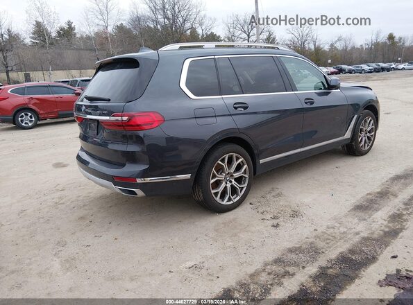 5UXCW2C07L9B35643 2020 BMW X7 Dark Blue Tył prawy