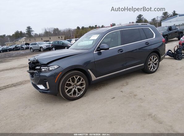 5UXCW2C07L9B35643 2020 BMW X7 Dark Blue Przód lewy