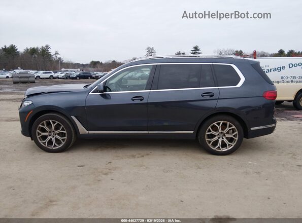5UXCW2C07L9B35643 2020 BMW X7 Dark Blue Widok wnętrza 360 stopni