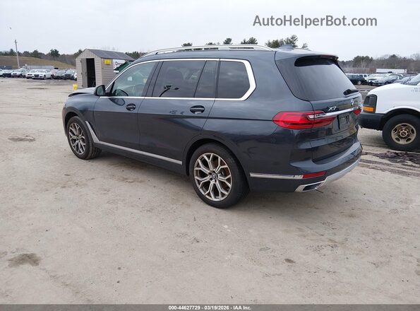 5UXCW2C07L9B35643 2020 BMW X7 Dark Blue Tył lewy