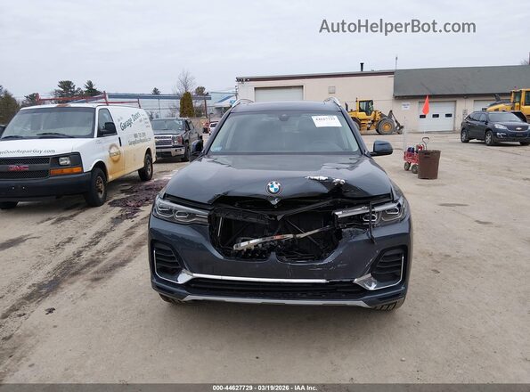 5UXCW2C07L9B35643 2020 BMW X7 Dark Blue Widok zestawu wskaźników