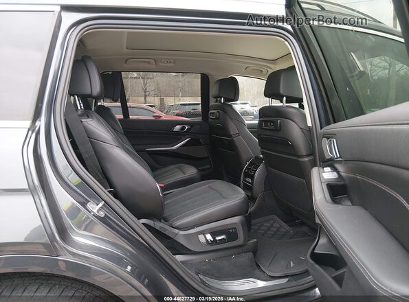 5UXCW2C07L9B35643 2020 BMW X7 Dark Blue Widok naklejki z numerem VIN