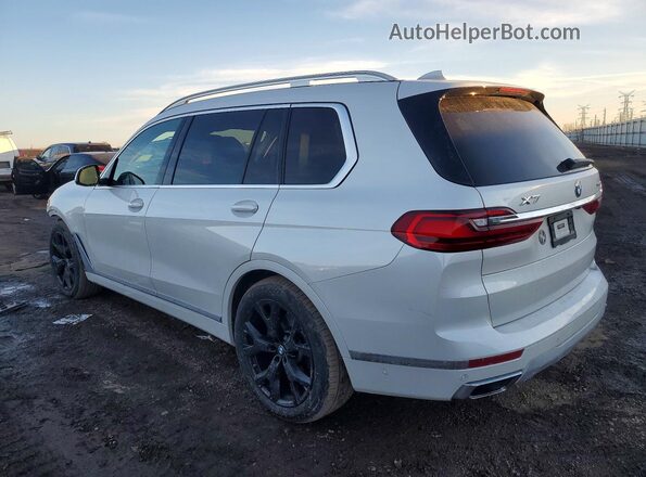 5UXCW2C07N9J34203 2022 BMW X7 Белый Задняя левая четверть