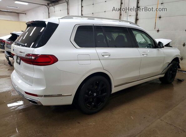 5UXCW2C08N9K75457 2022 BMW X7 Белый Задняя правая четверть