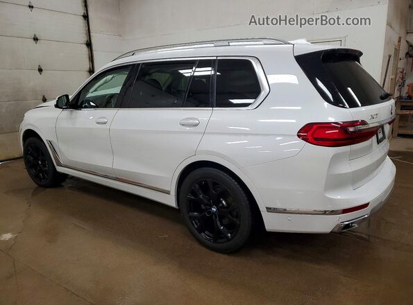 5UXCW2C08N9K75457 2022 BMW X7 Белый Задняя левая четверть