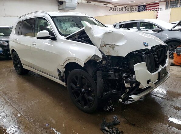 5UXCW2C08N9K75457 2022 BMW X7 Белый Передняя правая четверть