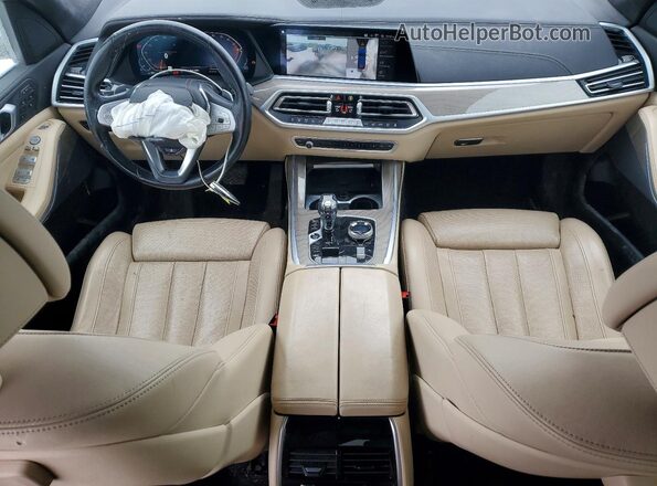5UXCW2C0XM9H27488 2021 BMW X7 Синий Вид панели приборов