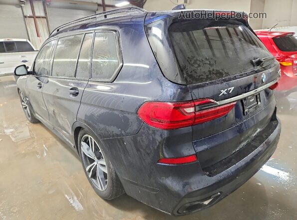 5UXCW2C0XN9K27913 2022 BMW X7 Синий Задняя левая четверть