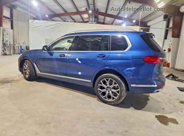 5UXCW2C0XN9L34024 2022 BMW X7 Blue Задня ліва чверть