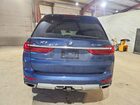 2022 Bmw X7 Xdrive40i Blue vin: 5UXCW2C0XN9L34024